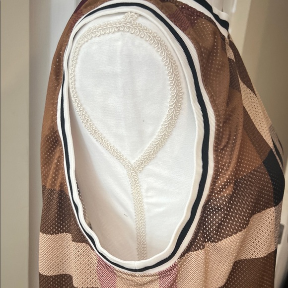 Burberry Brown and Cream Checkered Top - Picture 10 of 13